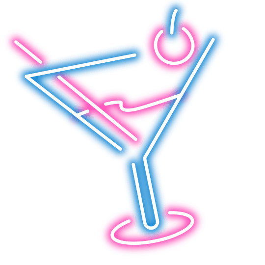 image de fond en forme de cocktail